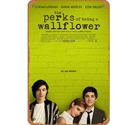 Zuhhgii Retro The Perks of Being a Wallflower (#1 of 3) Metal Sign Vintage Look Kitchen Signs Wall Decor We are infinite 2012 Movie Poster Bar Decorations Funny Tin Art Plaques 8x12 Inch