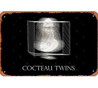 Zuhhgii Retro Tin Sign Cocteau Twins 80s Original Retro Tribute Artwork Design Vintage Funny Novelty Metal Signs Man Cave Humorous Signs Movies Music Bar Art Poster Retro Print Wall Decor Garage Gifts
