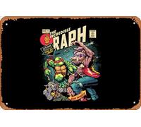 Zuhhgii Retro Tin Sign Incredible Raph Vintage Funny Novelty Metal Signs Man Cave Humorous Signs Movies Music Bar Art Poster Retro Print Wall Decor Garage Gifts 12x8 Inches