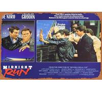 Zuhhgii Retro Tin Sign MIDNIGHT RUN Lobby card 3 Charles Grodin Robert DeNiro Classic Movie TV Poster Decor Wall Art Painting Poster Musical Bar Pub Cafe Wall Kitchen Bathroo Poster Karaoke Decor Art