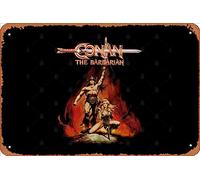 Zuhhgii Retro Tin Sign Mod.2 Conan The Barbarian Thulsa Doom Vintage Funny Novelty Metal Signs Man Cave Humorous Signs Movies Music Bar Art Poster Retro Print Wall Decor Garage Gifts 12x8 Inches