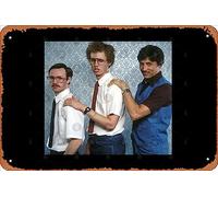 Zuhhgii Retro Tin Sign Napoleon Dynamite Kip Uncle Rico Vintage Funny Novelty Metal Signs Man Cave Humorous Signs Movies Music Bar Art Poster Retro Print Wall Decor Garage Gifts 12x8 Inches