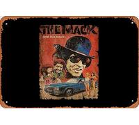 Zuhhgii Retro Tin Sign THE MACK Vintage Color Vintage Funny Novelty Metal Signs Man Cave Humorous Signs Movies Music Bar Art Poster Retro Print Wall Decor Garage Gifts 12x8 Inches