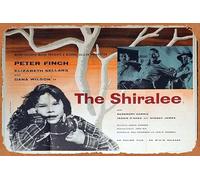 Zuhhgii Retro Tin Sign THE SHIRALEE Original British Quad Movie Poster Peter Finch Australian Classic Ealing Studios Retro of Classic Old Film Poster Metal Sign TV Bar Man Cave Wall Decor 8x12 Inches.