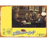 Zuhhgii Retro Tin Sign THE SUNSHINE BOYS Lobby Card 6 Walter Matthau George Burns Jane Fonda Donald Sutherland Retro of Classic Old Film Poster Metal Sign TV Bar Man Cave Wall Decor 8x12 Inches.