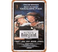 Zuhhgii Retro Tin Sign THE TRIP TO BOUNTIFUL Original Daybill Movie Poster Geraldine Page John Heard Retro of Classic Old Film Poster Metal Sign TV Bar Man Cave Wall Decor 8x12 Inches.