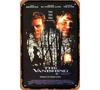 Zuhhgii Retro Tin Sign THE VANISHING-Keifer Sutherland-Bridges daybill poster Retro of Classic Old Film Poster Metal Sign TV Bar Man Cave Wall Decor 8x12 Inches.