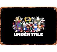 Zuhhgii Retro Tin Sign Undertale - Family Vintage Funny Novelty Metal Signs Man Cave Humorous Signs Movies Music Bar Art Poster Retro Print Wall Decor Garage Gifts 12x8 Inches