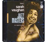 Zuhhgii Sarah Vaughan - Jazz Masters Metal Signs Vintage Rock Music Wall Decor Man Cave Tin Sign Gym Pool Bar Bathroom Yard Garage Pub Plaque Poster Wall Art Sign 12x12 Inch
