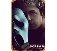 Zuhhgii Scream (#8 of 22) 2022 Retro of Classic Old Film Poster Metal Sign Bar Gift Wall Art Decor Tin Sign - 8x12inch.