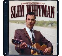 Zuhhgii Slim Whitman - Absolutely The Best Of Slim Whitman Metal Signs Vintage Rock Music Wall Decor Man Cave Tin Sign Gym Pool Bar Bathroom Yard Garage Pub Plaque Poster Wall Art Sign 12x12 Inch