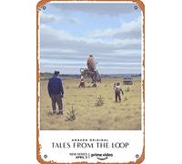 Zuhhgii Tales From The Loop (Rebecca Hall, Paul Schneider) TV Show Poster Tin Sign Film Movie Cinema Theater 8x12 Inches - Vintage Metal Tin Sign for Home Bar Pub Garage Decor Gifts