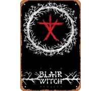 Zuhhgii The Blair Witch Project Movie Series Vintage Retro Tin Sign,Movie Poster Art Classic Movie Posters Man Cave Wall Art Decor Gift Women Men 8x12inch Metal Tin Sign.