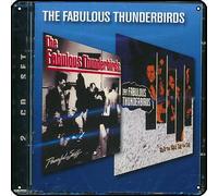Zuhhgii The Fabulous Thunderbirds - Powerful Stuff + Walk That Walk, Talk That Talk Metal Signs Vintage Rock Music Wall Decor Man Cave Tin Sign Gym Pool Bar Bathroom Yard Garage Pub Plaque Poster Wall