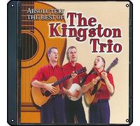 Zuhhgii The Kingston Trio - Absolutely The Best Of The Kingston Trio Metal Signs Vintage Rock Music Wall Decor Man Cave Tin Sign Gym Pool Bar Bathroom Yard Garage Pub Plaque Poster Wall Art Sign 12x12