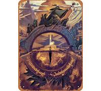 Zuhhgii The Lord of The Rings Movies 8 x 12 Inches - Vintage Metal Tin Sign for Home Bar Pub Garage Decor Gifts