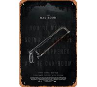 Zuhhgii The Oak Room (Rj Mitte,Ari Millen) Movie Poster Tin Sign Film Movie Cinema Theater 8x12 inches - Vintage Metal Tin Sign for Home Bar Pub Garage Decor Gifts