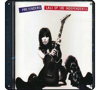 Zuhhgii The Pretenders - Last Of The Independents Metal Signs Vintage Rock Music Wall Decor Man Cave Tin Sign Gym Pool Bar Bathroom Yard Garage Pub Plaque Poster Wall Art Sign 12x12 Inch