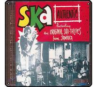 Zuhhgii The Skatalites - Ska Authentic Volume 1 Metal Signs Vintage Rock Music Wall Decor Man Cave Tin Sign Gym Pool Bar Bathroom Yard Garage Pub Plaque Poster Wall Art Sign 12x12 Inch