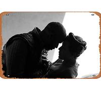 Zuhhgii The Tragedy Of Macbeth (Denzel Washington,Frances Mcdormand) Movie Poster Tin Sign Film Movie Cinema Theater 8x12 inches - Vintage Metal Tin Sign for Home Bar Pub Garage Decor Gifts