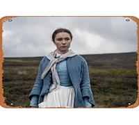 Zuhhgii The Wonder (Florence Pugh,Lib Wright) Movie Poster Tin Sign Film Movie Cinema Theater 8x12 inches - Vintage Metal Tin Sign for Home Bar Pub Garage Decor Gifts