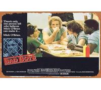 Zuhhgii Tin Sign Retro BAD BOYS Original US Lobby Card 6 Sean Penn Reni Santoni Movie Tin Sign Poster,Retro Vintage Metal Classic Film and Television Poster Bar Club Movie Wall Art Decoration 8x12