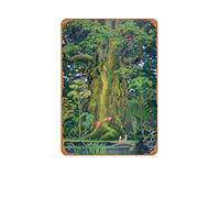 Zuhhgii Tin Sign Vintage Mana Tree From Secret Of Mana Art Poster Travel Posters Frameless Wall Decor Decorations Art Poster Gift Metal Sign 8x12Inch