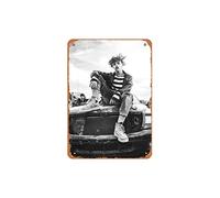 Zuhhgii Tin Sign Vintage Yungblud Poster Canvas Painting Posters And Prints Living Room Wall Art Pictures Home Decoration Wall Decor Decorations Art Poster Gift Metal Sign 8x12Inch