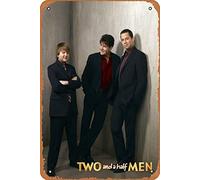 Zuhhgii Two & A Half Men | All Suited Up people Retro of Classic Old Film Poster Metal Sign Bar Gift Wall Art Decor Tin Sign - 8x12inch.