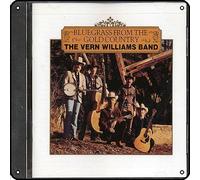 Zuhhgii Vern Williams Band - Bluegrass From The Gold Country Metal Signs Vintage Rock Music Wall Decor Man Cave Tin Sign Gym Pool Bar Bathroom Yard Garage Pub Plaque Poster Wall Art Sign 12x12 Inch