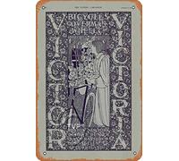 Zuhhgii VICTOR VICTORIA BICYCLES Movie Poster Retro Film Tin Sign Cafe Restaurant Home Wall Retro Club Restaurant Man Cave Gift Vintage Metal Sign 12x8 inch.