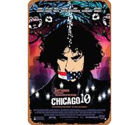 Zuhhgii Vintage Chicago 10 movie poster Tin Sign,Television Poster Gift Wall Decor Art for Gift Film TV Karaoke Man Cave Musical Bars,Cafes,Bar Club,Pubs 8x12 inch Inch Metal Signs.