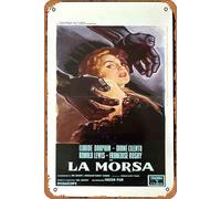 Zuhhgii Vintage Classic Movie Poster Tin Sign THE FULL TREATMENT aka Stop Me Before I Kill Original Locandina Movie Poster LUIGI MARTINATI art Retro Metal Film TV Poster Gift Karaoke Bar Pub Club