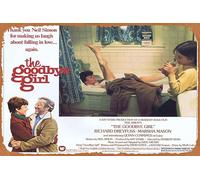 Zuhhgii Vintage Classic Movie Poster Tin Sign THE GOODBYE GIRL Original Lobby Card 3 Richard Dreyfuss Marsha Mason Retro Metal Film TV Poster Gift Karaoke Bar Pub Club Decorative Wall Plates Man Cave