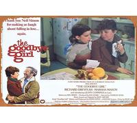 Zuhhgii Vintage Classic Movie Poster Tin Sign THE GOODBYE GIRL Original Lobby Card 4 Richard Dreyfuss Marsha Mason Retro Metal Film TV Poster Gift Karaoke Bar Pub Club Decorative Wall Plates Man Cave