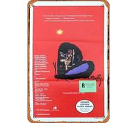 Zuhhgii Vintage Classic Old Movie BUTTERFLY Original Daybill Movie poster Stacy Keach Pia Zadora Orson Welles Film Poster Metal Tin Sign TV Poster Gift Karaoke Bar Pub Club Decorative Wall Plates Man