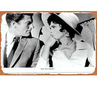 Zuhhgii Vintage Classic Old Movie BYE BYE BIRDIE Movie Still 15 Dick Van Dyke Ann-Margret Janet Leigh Film Poster Metal Tin Sign TV Poster Gift Karaoke Bar Pub Club Decorative Wall Plates Man Cave