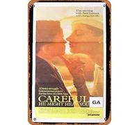 Zuhhgii Vintage Classic Old Movie CAREFUL HE MIGHT HEAR YOU Rare Australian Daybill Movie poster Film Poster Metal Tin Sign TV Poster Gift Karaoke Bar Pub Club Decorative Wall Plates Man Cave Home