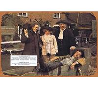 Zuhhgii Vintage Classic Old Movie CARRY ON DICK Lobby card 3 Sid James Jack Douglas Film Poster Metal Tin Sign TV Poster Gift Karaoke Bar Pub Club Decorative Wall Plates Man Cave Home Decor 8x12