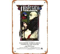 Zuhhgii Vintage Look Metal Sign Nosferatu The Vampyre 1979 Movie Poster Retro of Classic Old Film Poster Metal Sign Bar Gift Wall Art Decor Tin Sign - 8x12inch.