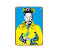 Zuhhgii Vintage Metal Poster - Paola Morpheus Breaking Bad Tin Sign 12 X 8 Inches Suitable for Wall Decoration of Bar,Cafe,Garage,Man CAVE