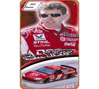 Zuhhgii Vintage Metal Signs,Funny Bill Elliott "Big-Time" - Racing Reflections 2003 Poster Sign Wall Art Decor Plaque for Musical Man Cave Farmhouse Bar Pub Club Cafe Bathroom Movie Poster Tin Sign