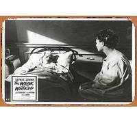 Zuhhgii Vintage Movie Poster Tin Sign THE WEAK AND THE WICKED 1954 Diana Dors Rare British Film Noir Lobby Card 5 Retro of Classic Old Film Poster Metal Sign TV Bar Wall Club Restaurant Man Cave Wall
