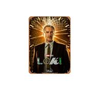 Zuhhgii Vintage Tin Sign Loki Tv Series Poster Wall Art Print Photo Wall Decor Art Poster Gift Metal Sign 8x12 Inch.