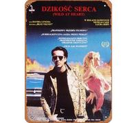 Zuhhgii Wild At Heart,David Lynch,Polish Movie Poster Movie Poster Retro Tin Sign 8x12inch,Film Poster Art Classic Television Posters Music posters Store Karaoke Pubs Club Gift Plaque Man Cave Gift