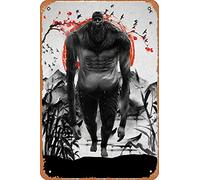 Zuhhgii Zeke Yeager Funny Vintage Tin Sign Wall Anime Cartoon Poster Retro Iron Painting Metal Plaque for Bar Cafe Garage Home Gift Birthday Wedding 12x8 inch.