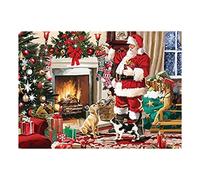 ZUHK 5D Christmas Diamond Painting Kits,Adults DIY Diamond Art Cross Stitch Paint by Numbers,fit for Christmas Home Wall Decor 30x40cm (Snowman A)