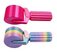 ZUICC 2PCS New 3D Printed Diamond Art Painting Roller Tool, 2025 New Diamond Art Roller, Diamonds Arts Painting Wheel Tools with Groove, DIY Craft Tool for Rhinestone Embroidery (Set A)