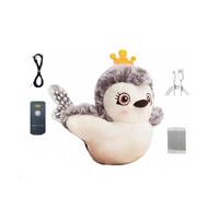 ZUICC PiperTomi Cat Toy, Pipertomi Bird Cat Toy, Feathered Friend with Remote, Flapping Bird Cat Toy, Touch Activated Cat Toy, Chirping Bird Cat Toy Flapping Wings, Interactive Cat Exercise Toys (A)
