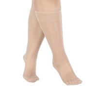 Zuimei 12 Pairs Pop Socks Women Knee High Plus Size Nylon Wide Fit Knee High Tights 15 Denier Compression Socks